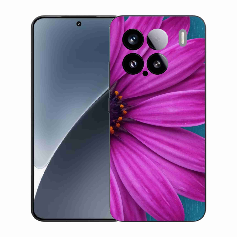 Gél borító mmCase a Xiaomi 15-öshöz - lila margaréta