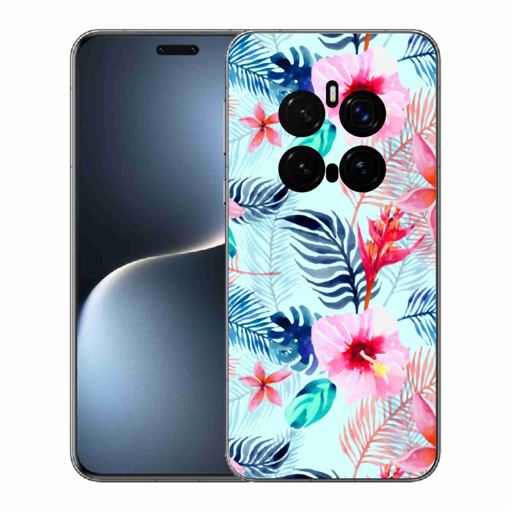 Gél borítás mmCase a Honor Magic 7 Pro 5G számára - virágok