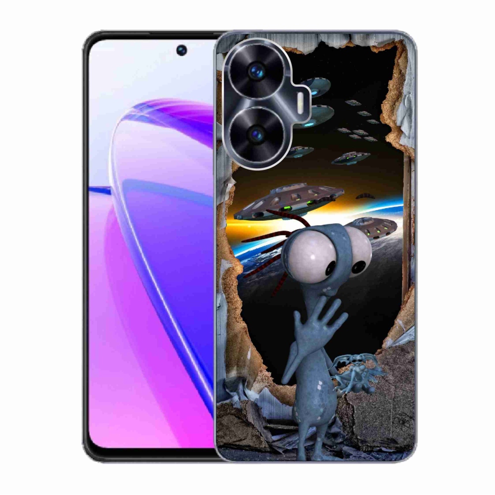 Gél borítás mmCase a Realme C55 készülékhez - idegen