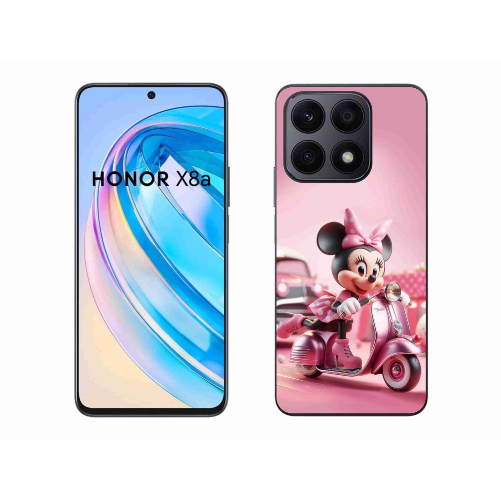 Zselés borítás mmCase a Honor X8a készülékhez - minnie 1