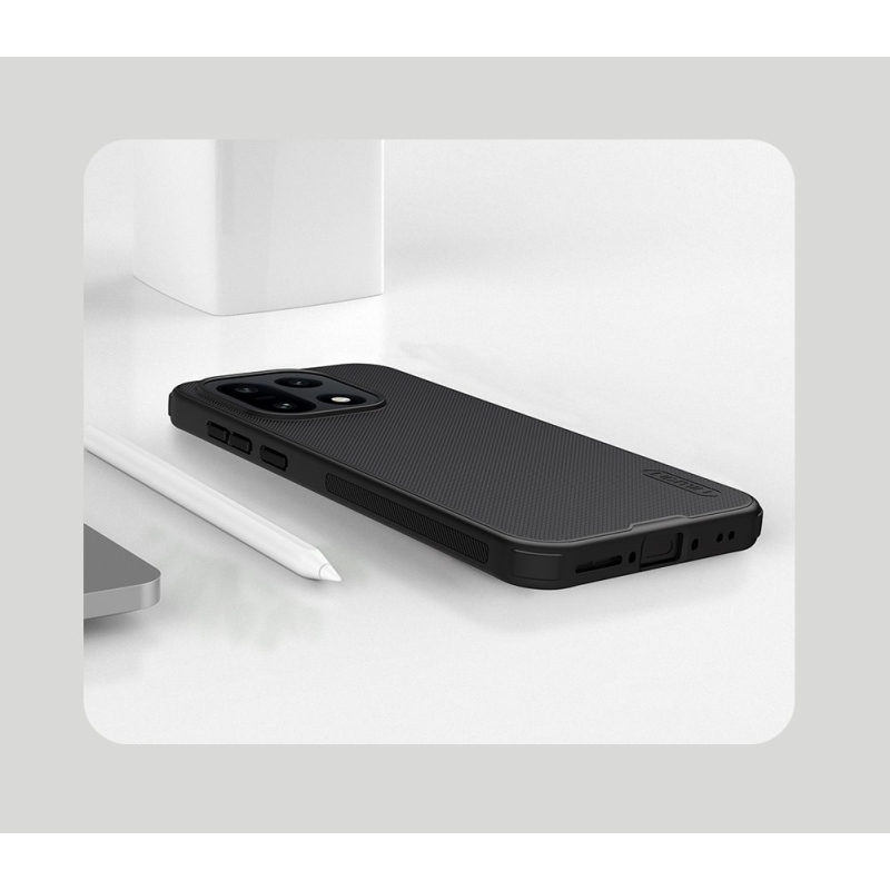 Nillkin Super Frosted PRO mágneses hátlap OnePlus 15-hez Fekete