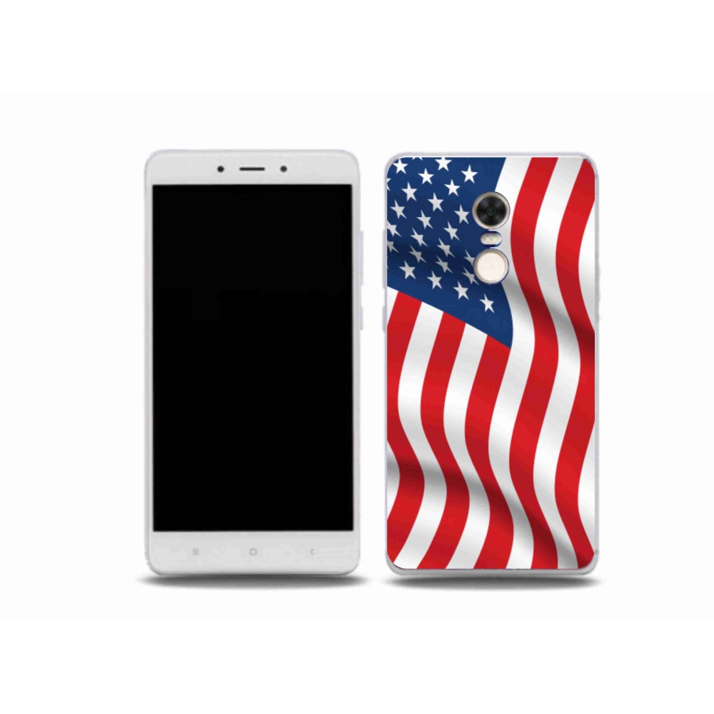 Gél borítás mmCase a Xiaomi Redmi Note 4X-hez - amerikai zászló