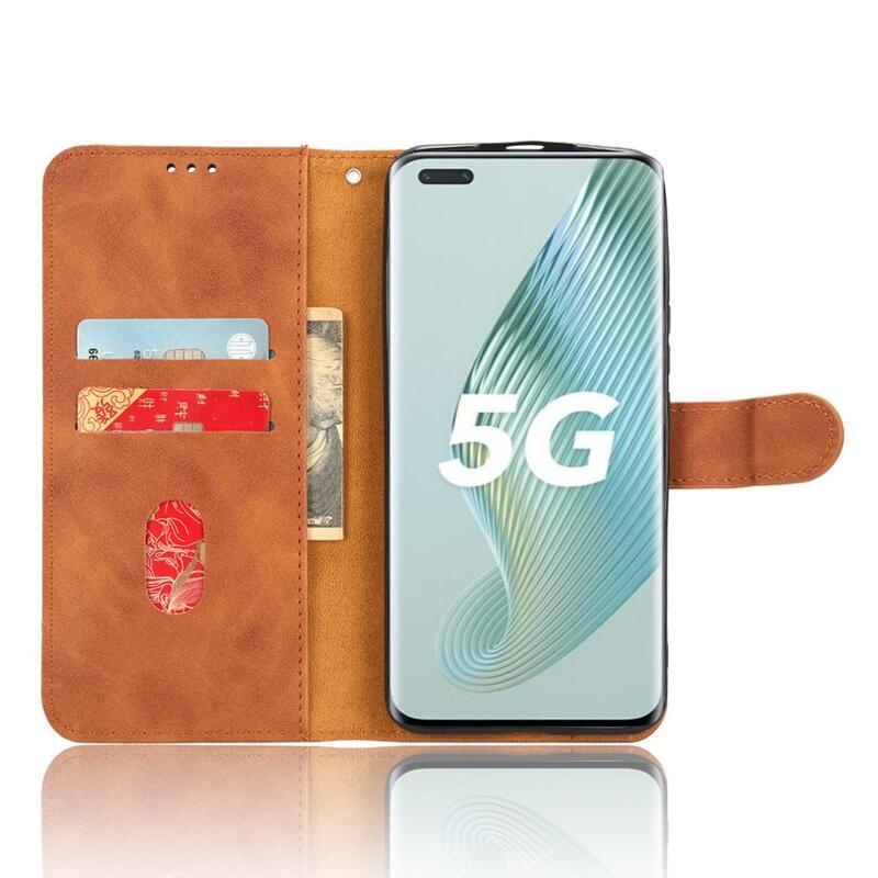 Tárcás könyvtáska Honor Magic 5 Pro 5G - barna