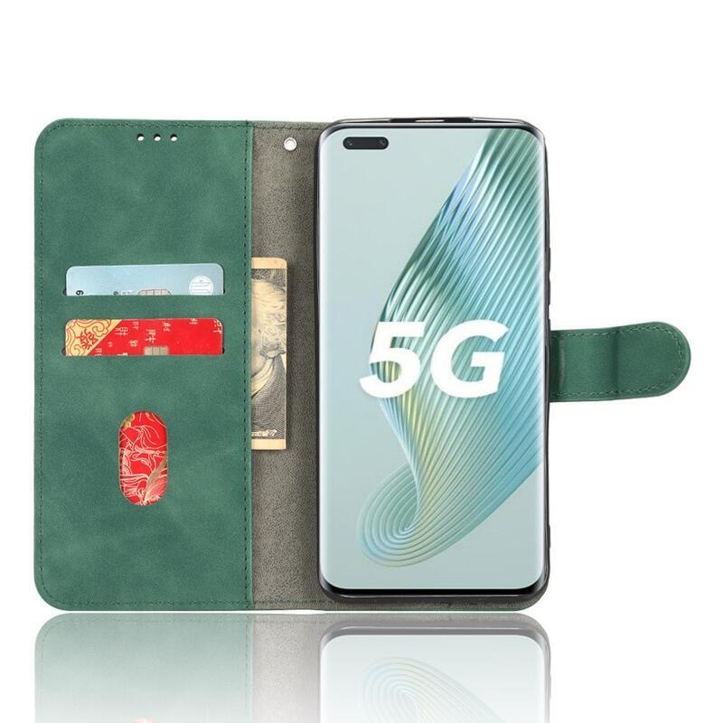 Tárcás könyvtáska Honor Magic 5 Pro 5G - zöld