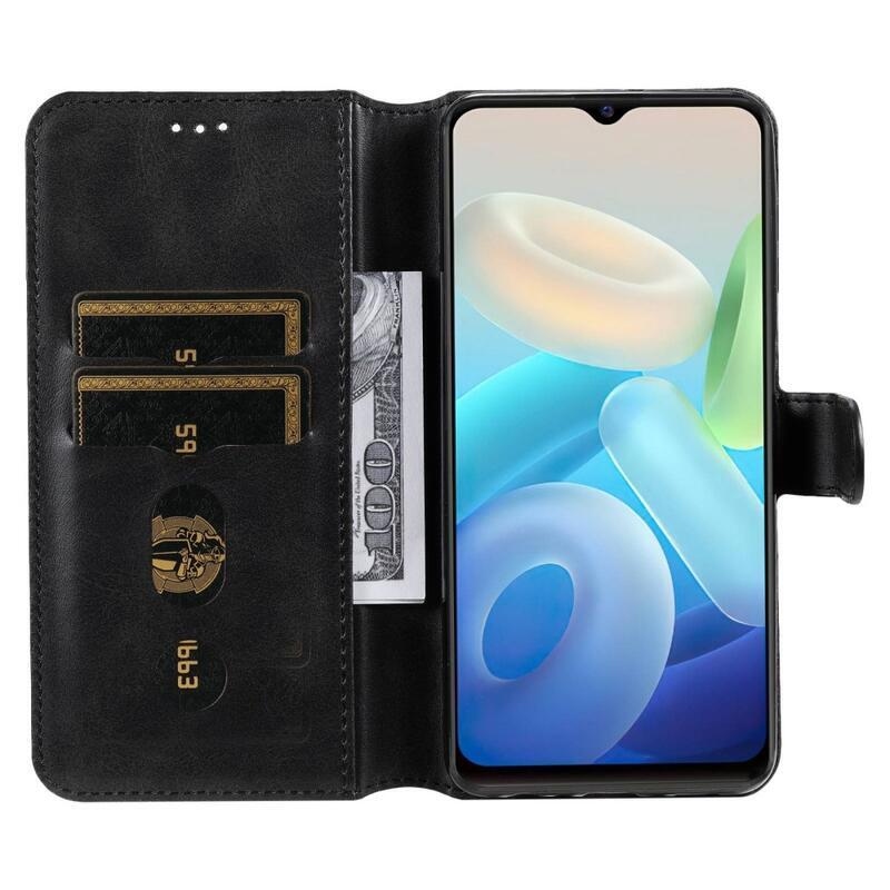 Tárca tok a Vivo Y55 5G-hez - fekete
