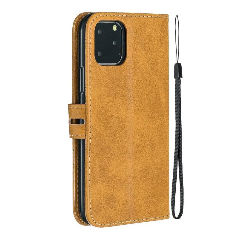 Tárca PU bőr pénztárca tok iPhone 12 Pro Max 6,7