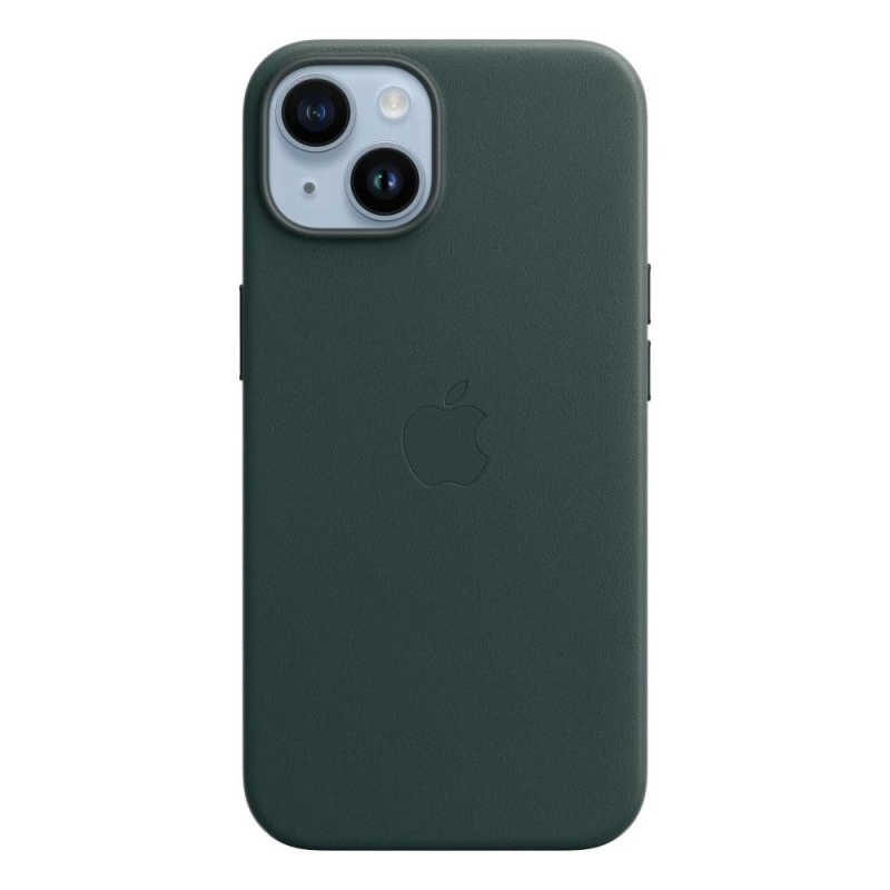 MPP53FE/A Apple bőrborítás, beleértve. MagSafe iPhone 14-hez Forest Green