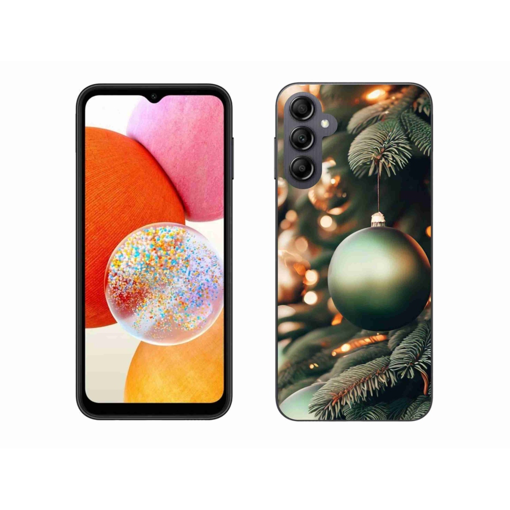 Gél borítás mmCase Samsung Galaxy A14 4G/5G - karácsonyi dekoráció 1