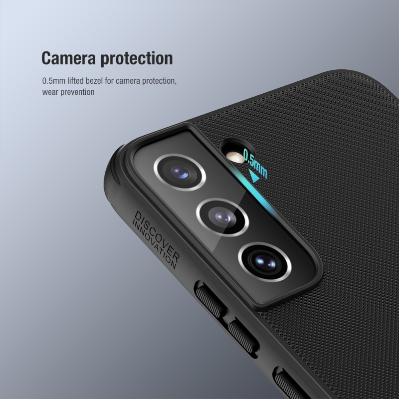 Nillkin Super Frosted PRO hátlap a Samsung Galaxy S22 készülékhez Fekete