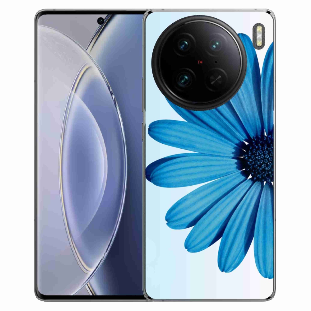 Gél tok mmCase a Vivo X90 Pro készülékhez - kék margaréta