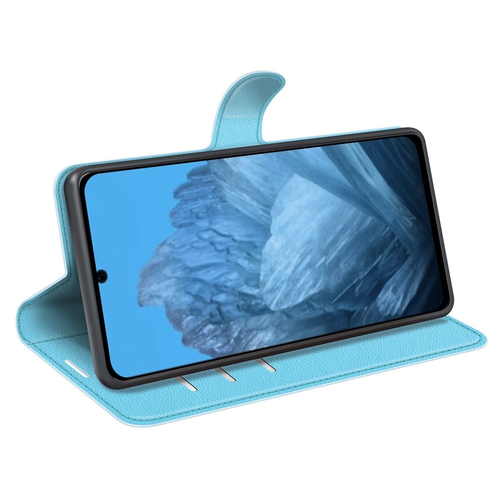 Litchi könyv tok Google Pixel 9/9 Pro készülékhez - kék