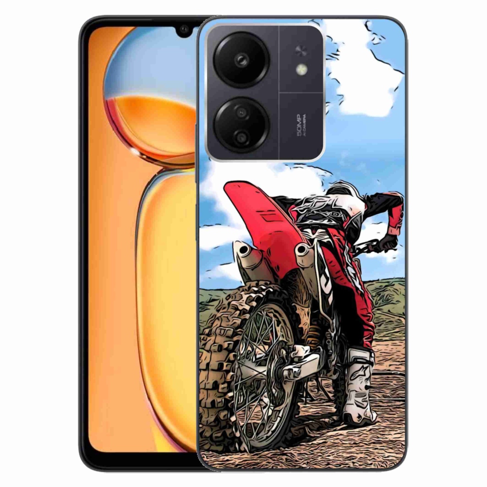 Gél borítás mmCase a Xiaomi Poco C65/Redmi 13C - moto számára