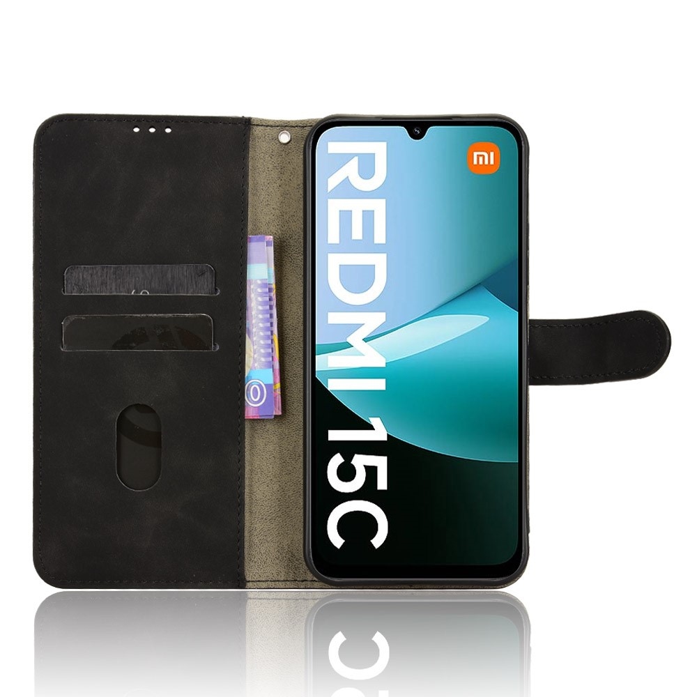 Feel book tok a Xiaomi Redmi 15C 4G/5G (173mm) - fekete
