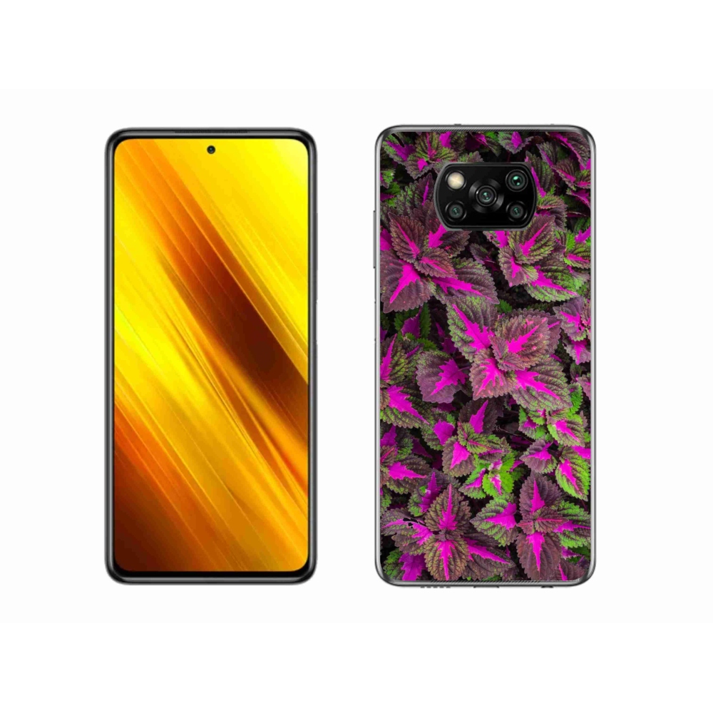 Gél borító mmCase a Xiaomi Poco X3 Pro számára - virágok 10