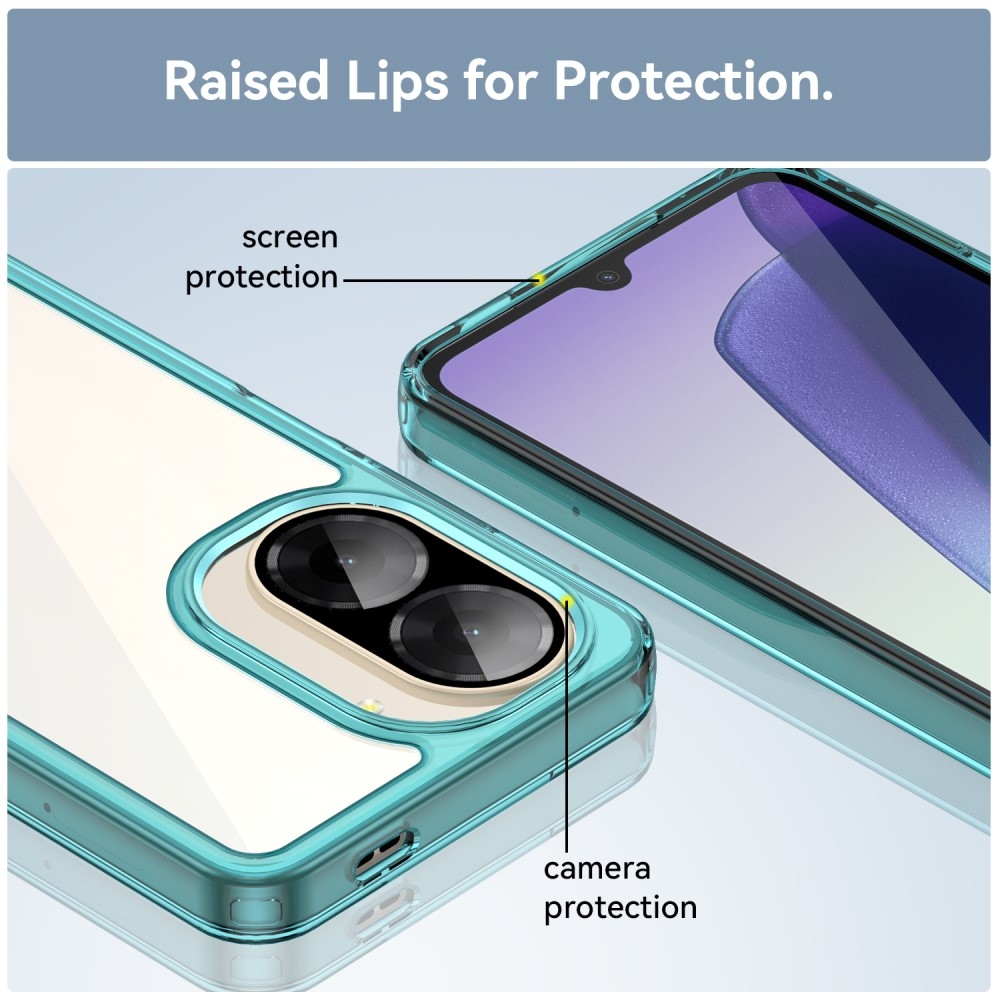 Gél tok fix hátlappal a Xiaomi Redmi A5 készülékhez (173.45x79.35x8.45mm) - világoskék színben