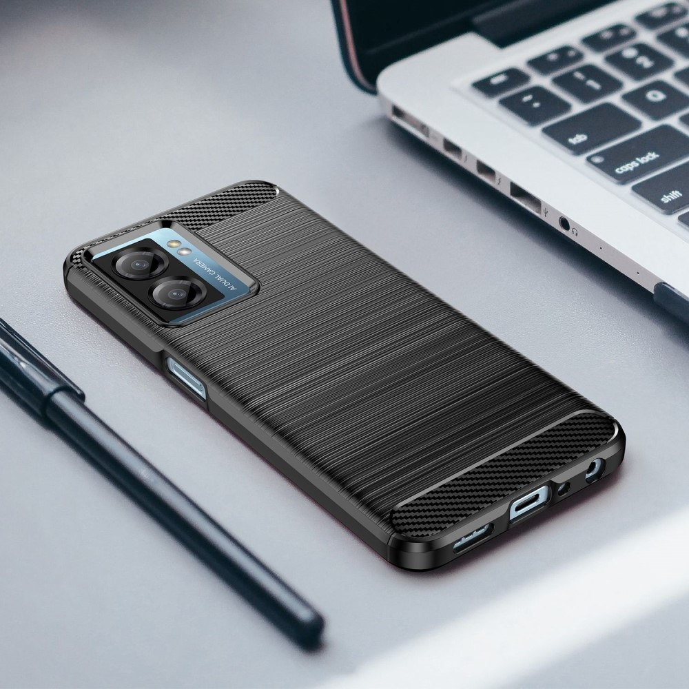 Szénálló zselés tok a Realme Narzo 50 készülékhez - fekete