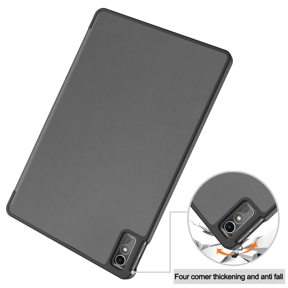 Ügyes záró tok Lenovo Tab M10 5G-hez - szürke