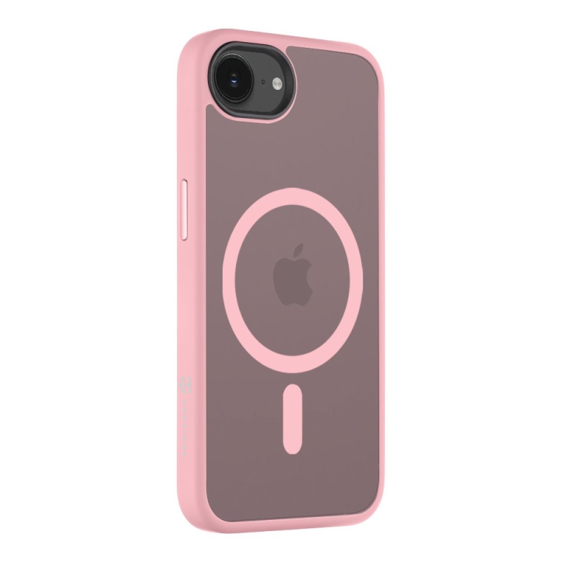 Taktikai MagForce Hyperstealth borító iPhone 16e rózsaszín párduchoz