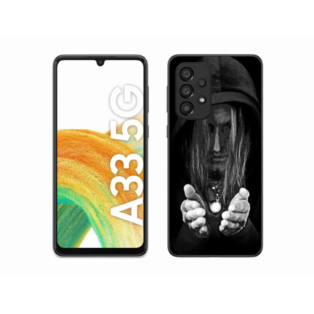 Gél borítás mmCase Samsung Galaxy A33 5G - titokzatos személy számára