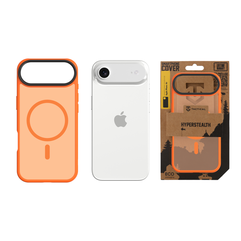Tactical MagForce Hyperstealth borító iPhone Air Agent Orange készülékhez