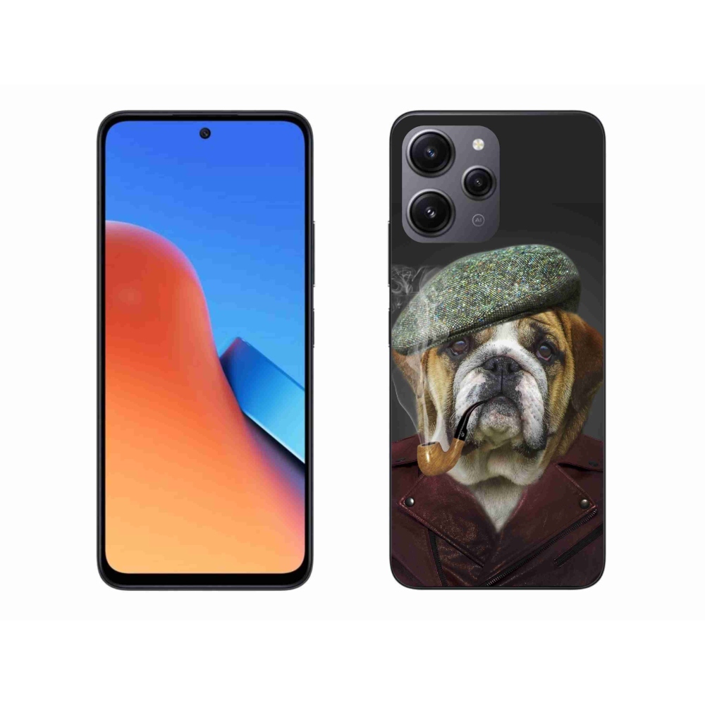 Gél borítás mmCase a Xiaomi Redmi 12 - kutya csővel