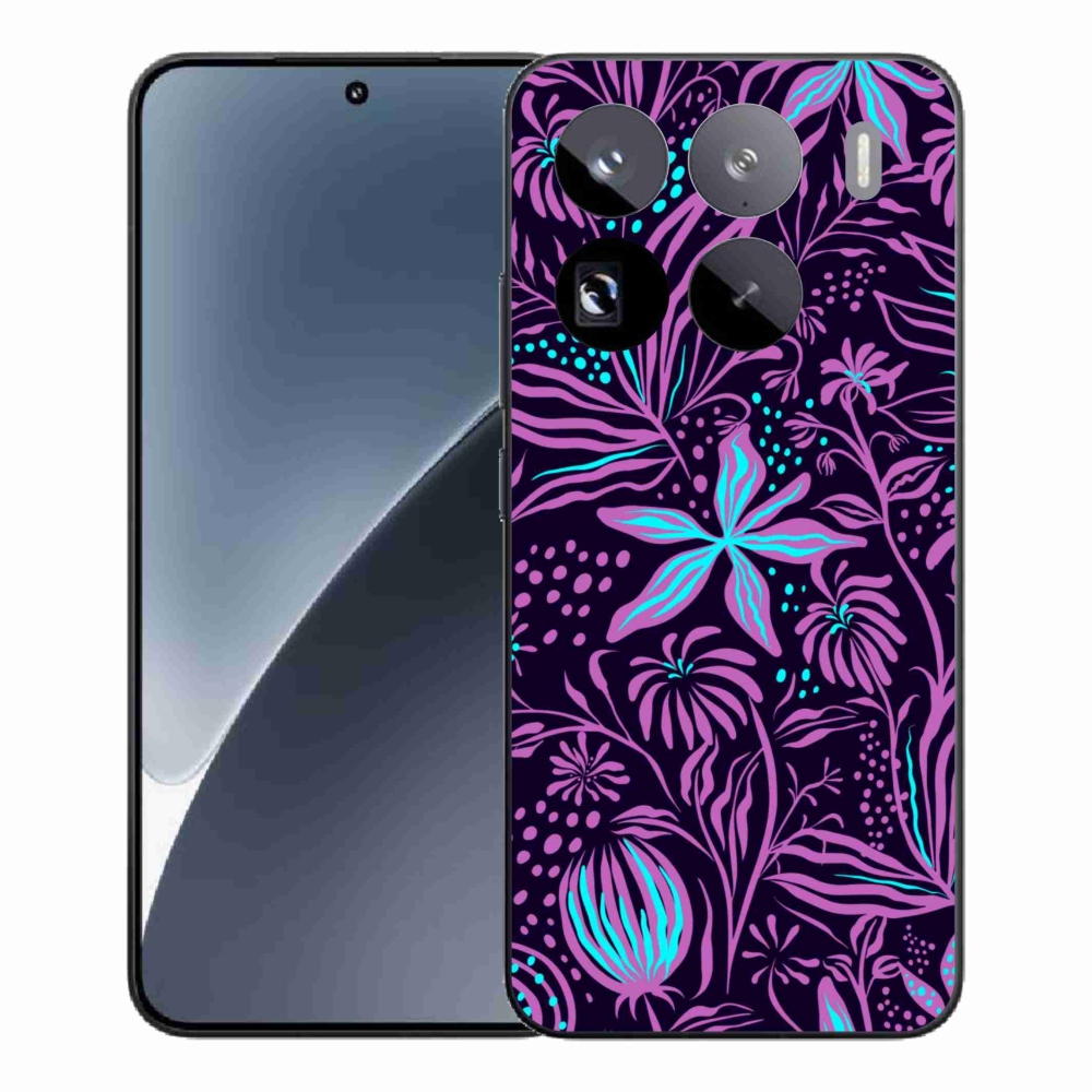 Gél borítás mmCase a Xiaomi 15 Pro-hoz - virágok 2