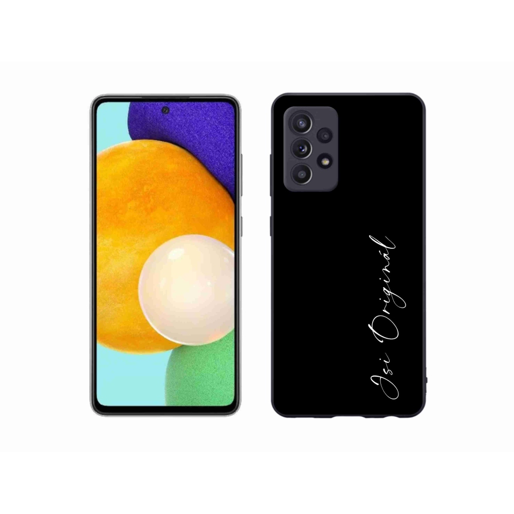 Gél borító mmCase Samsung Galaxy A52s 5G - te vagy az eredeti fekete háttér