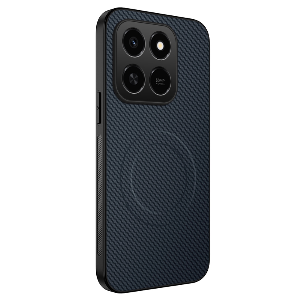 WLF zselés tok fix hátlappal és MagSafe készülékkel Honor 400 Smart 5G/4G/Honor X7d készülékhez - sötétkék