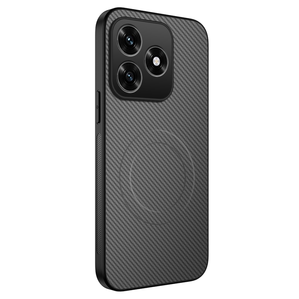 WLF zselés tok fix hátlappal és MagSafe készülékkel a Honor X5c Plus készülékhez - szürke