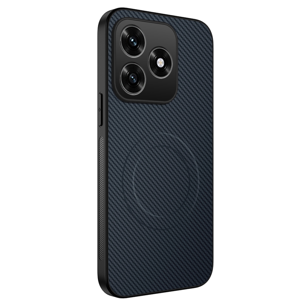 WLF zselés tok fix hátlappal és MagSafe készülékkel Honor X5c Plus készülékhez - sötétkék