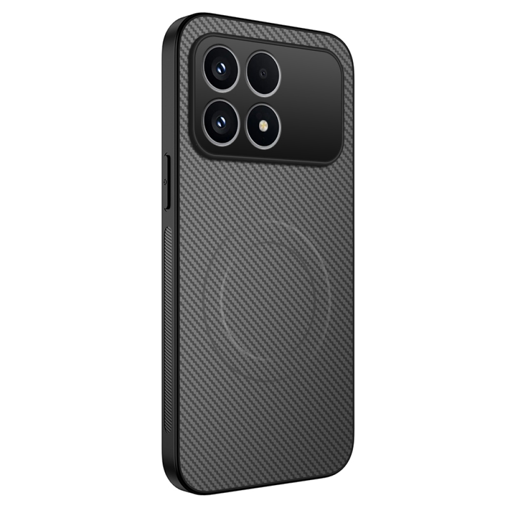 WLF zselés tok fix hátlappal és MagSafe-rel a Xiaomi Poco F8 Pro 5G számára - szürke