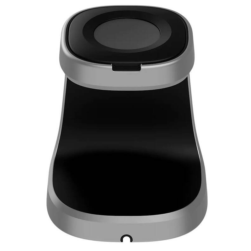 GP-XVU022SAN Samsung vezeték nélküli töltőállvány Galaxy Watch-hoz Ezüst