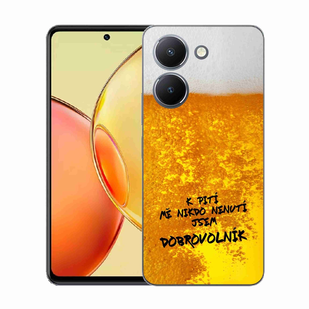 Zselés borítás mmCase a Vivo Y36-hoz - sör motívum 4