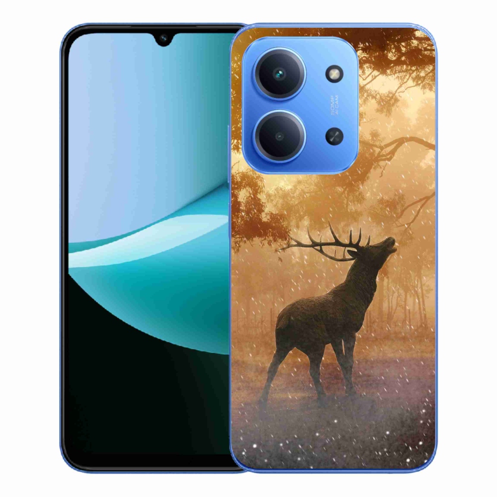 Zselés borítás mmCase a Xiaomi Redmi 15C 4G/5G (173mm) - szarvas a vadászaton