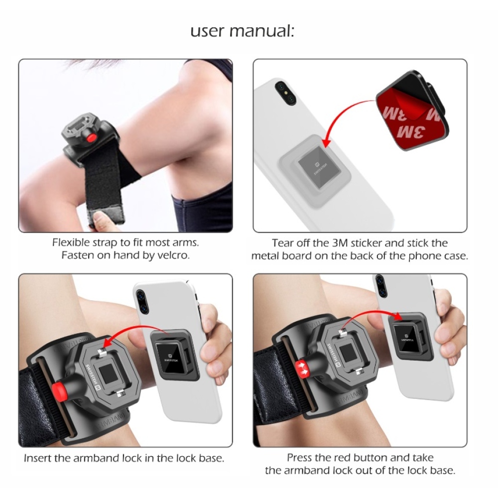 Swissten Easy Lock kézitáska - Fekete
