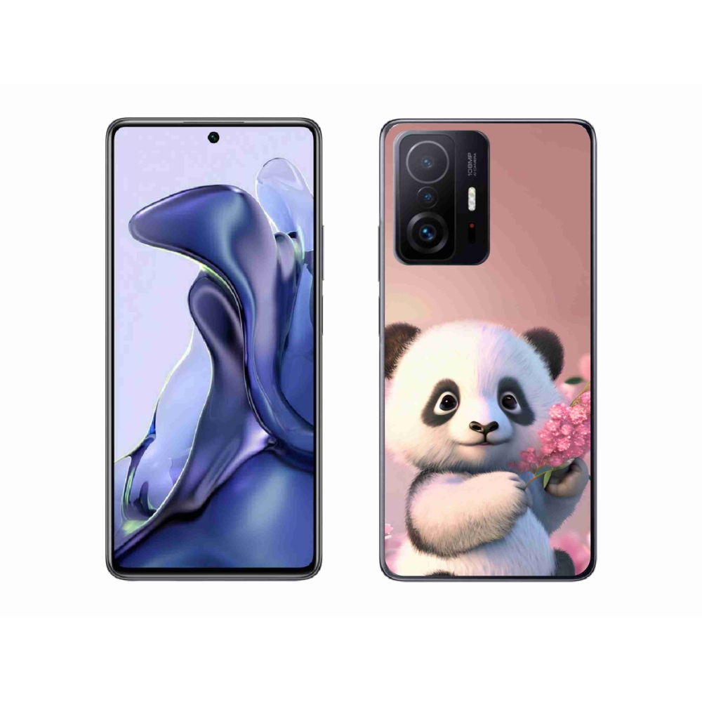 Gél borítás mmCase a Xiaomi 11T-hez - aranyos panda