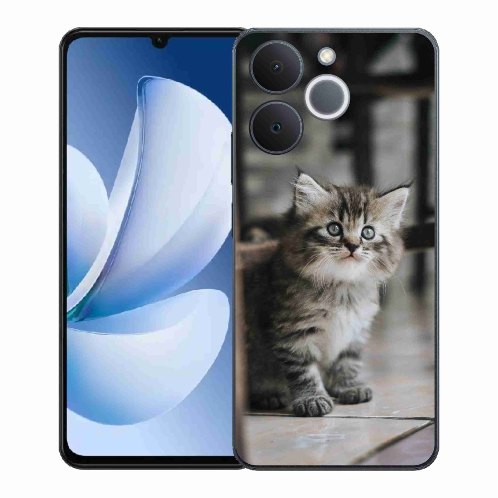 Gél borítás mmCase a Realme Note 70T készülékhez - cica