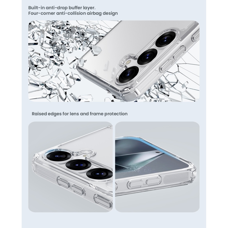 Nillkin Nature TPU PRO mágneses borítás Samsung Galaxy S25 átlátszóhoz