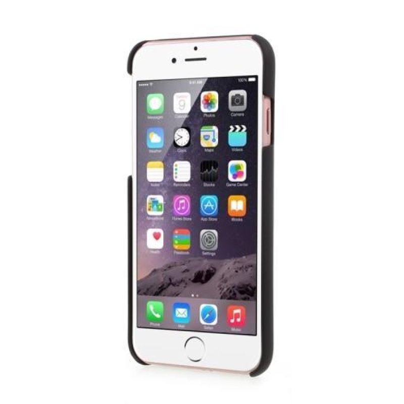 Woody műanyag tok iPhone 6 és iPhone 6s készülékhez - szivárványszínű fa