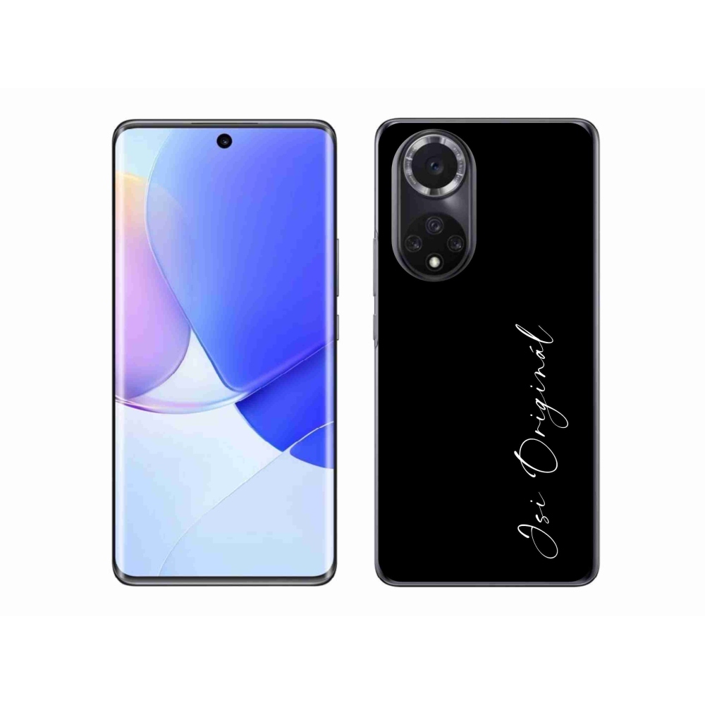 Gél borító mmCase a Huawei Nova 9 - te vagy az eredeti fekete háttérrel
