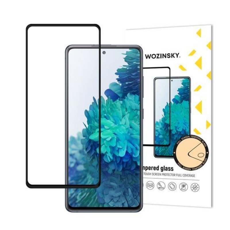 Wozinsky teljes képernyő edzett üveg Samsung Galaxy S20 FE/5G készülékhez - fekete
