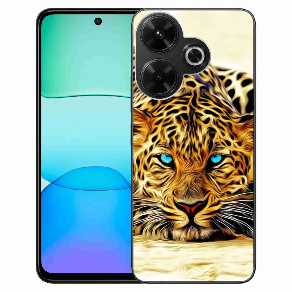 Gél borítás mmCase a Xiaomi Redmi 13 4G/Poco M6 4G - rajzfilm tigrishez