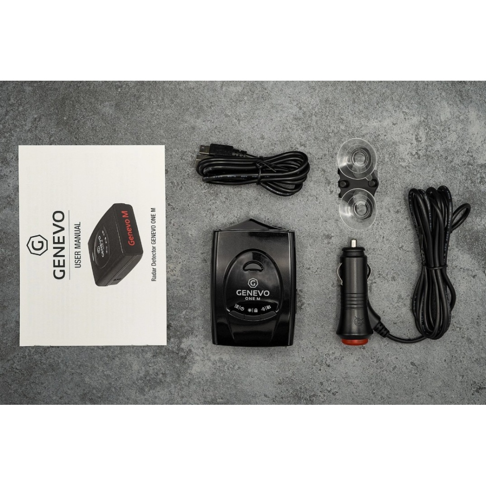 Genevo ONE M kompakt hordozható radardetektor