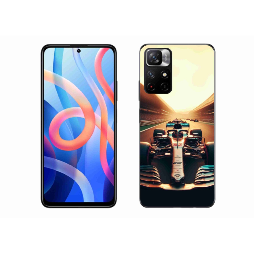 Gél borítás mmCase a Xiaomi Redmi Note 11S 5G számára - formula 1