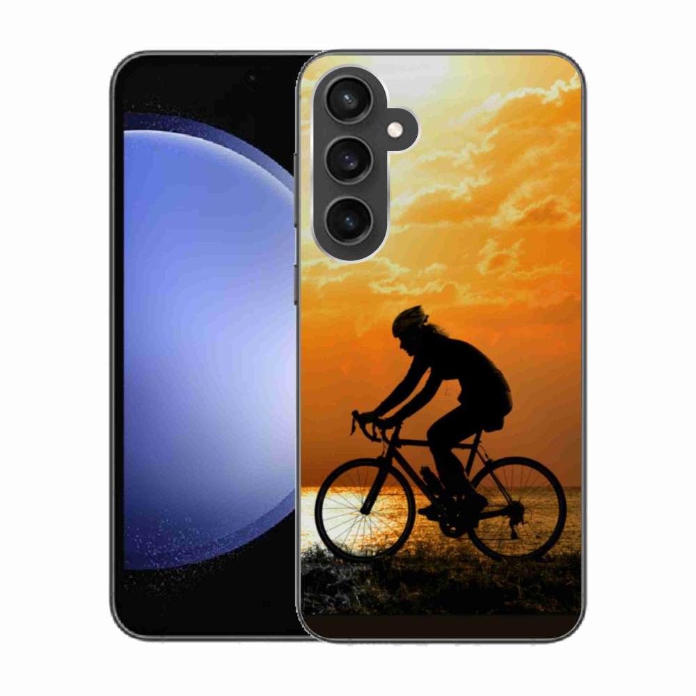 Gél borítás mmCase Samsung Galaxy S23 FE - kerékpározás
