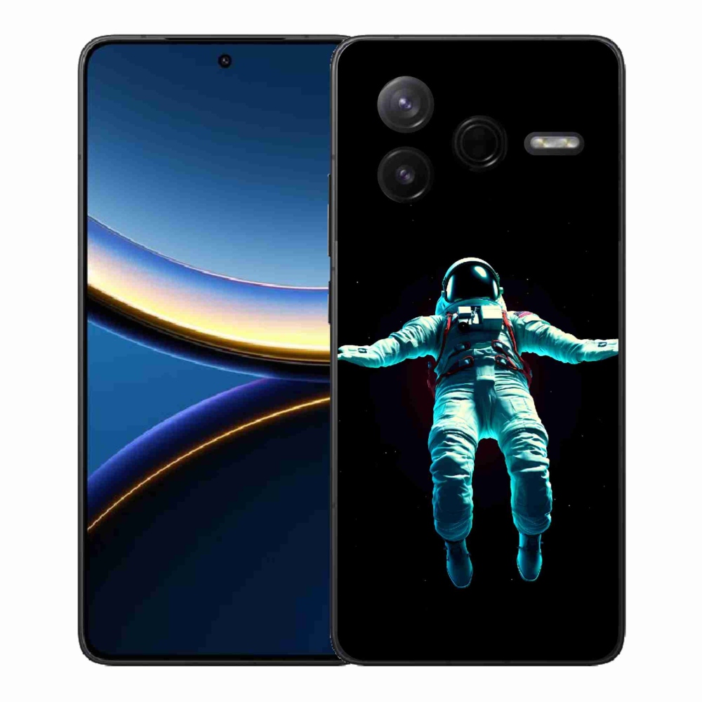 Gél borítás mmCase a Xiaomi Poco F7 Pro számára - kozmonauta