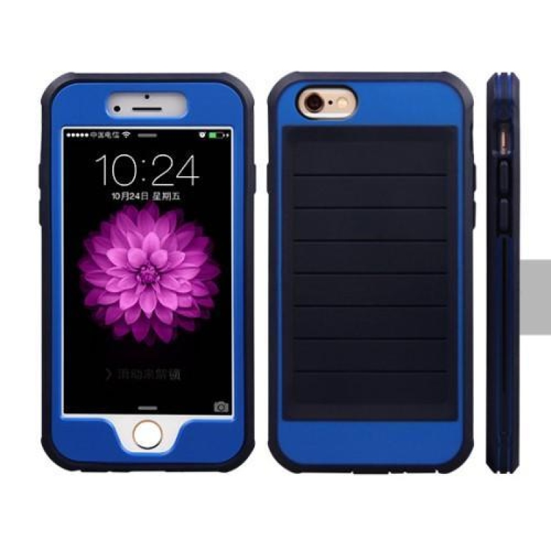 Wrap tartós zselés tok iPhone 6 Plus és iPhone 6s Plus készülékhez - kék