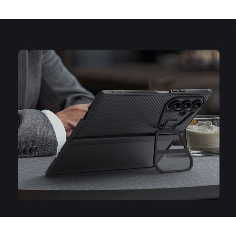 Nillkin CamShield Prop mágneses (átlátszó lencse) hátlap Samsung Galaxy Z Fold 7 fekete