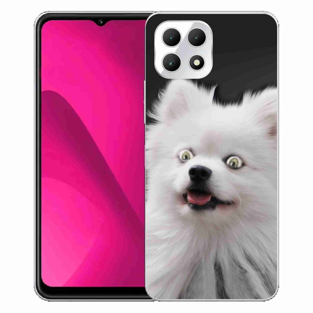 Zselés borítás mmCase a T-Mobile T Phone 2 készülékhez - fehér színű tok