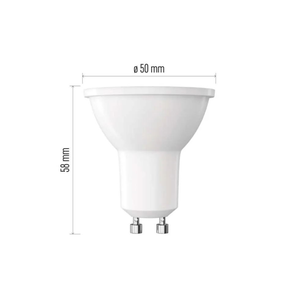 LED izzó Classic MR16 / GU10 / 4 W (39 W) / 450 lm / semleges fehér